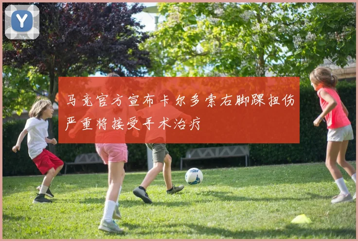 马竞官方宣布卡尔多索右脚踝扭伤严重将接受手术治疗